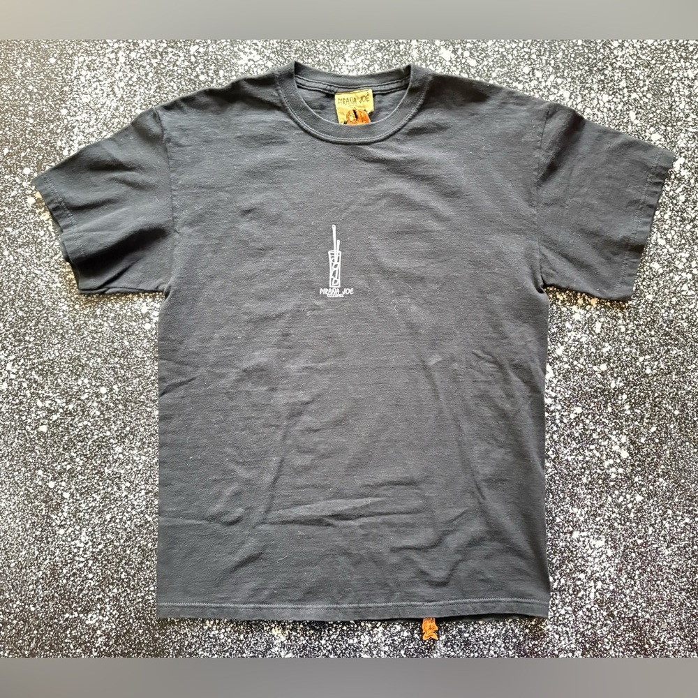Pirana Joe Cozumel Mexico T-Shirt Sz Md RUM Beach Surf Vacation